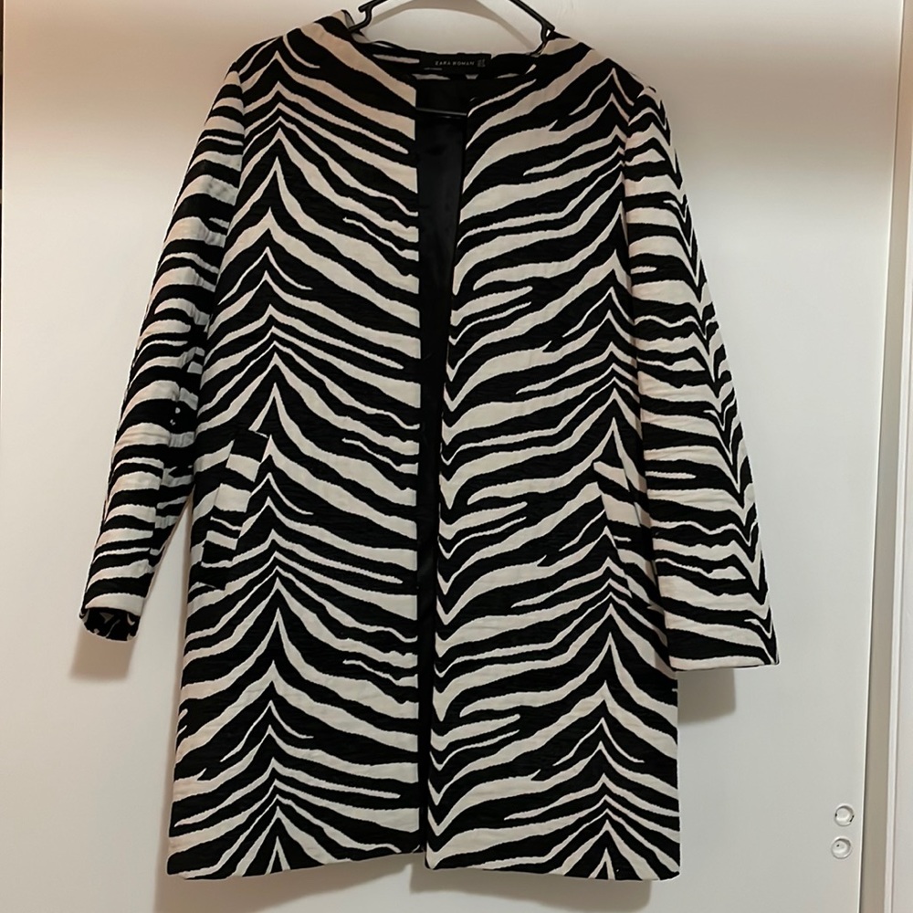 Zara Zebra Jacket